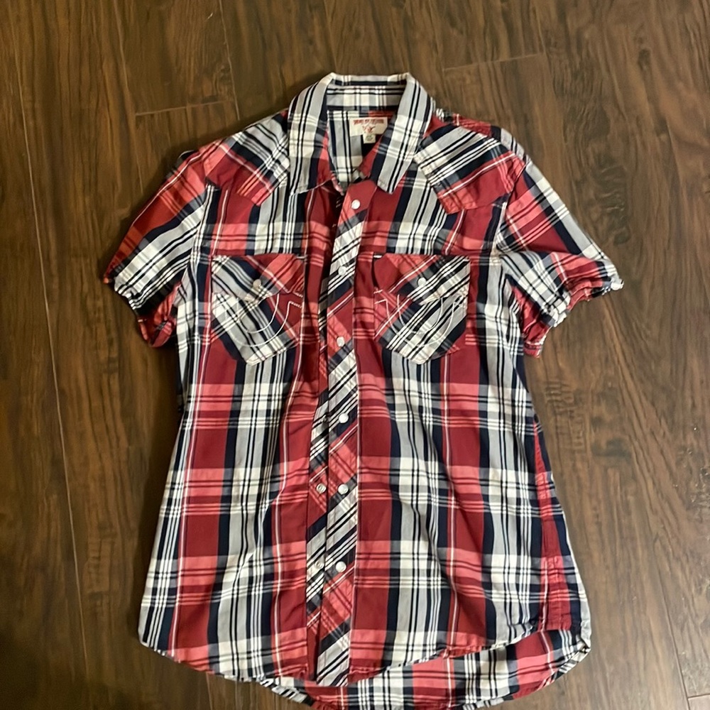 COPY - True Religion short sleeve button up shirt